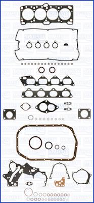 Full Gasket Set, engine Ajusa 50139600