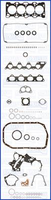 Full Gasket Set, engine Ajusa 50139500