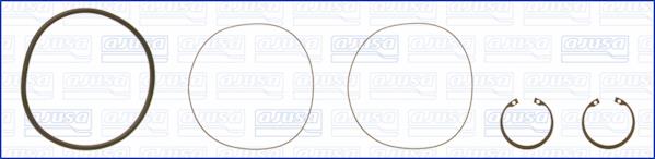 O-rings for cylinder liners, kit Ajusa 60006700