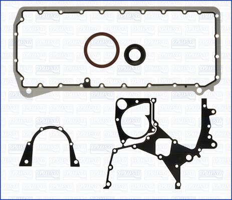 Complete engine gasket set BMW X5: 54112300 Ajusa Gasket Set, crank case