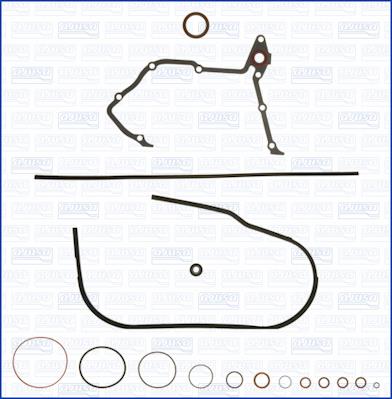 Complete engine gasket set Fiat Coupe: 54110100 Ajusa Gasket Set, crank case