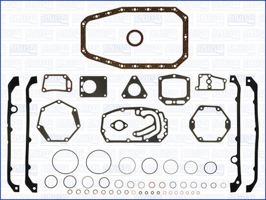 Gasket Set, crank case Ajusa 54090600