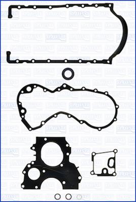 Complete engine gasket set Ford Fiesta: 54088700 Ajusa Gasket Set, crank case