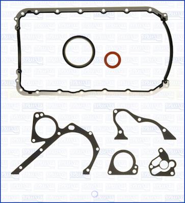 Complete engine gasket set Mazda 121: 54081200 Ajusa Gasket Set, crank case