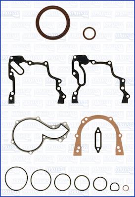 Engine gasket set Seat Arosa: 54079400 Ajusa Gasket Set, crank case