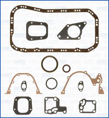 Complete engine gasket set Fiat Elba: 54053300 Ajusa Gasket Set, crank case