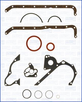 Complete engine gasket set Ford Fiesta: 54051200 Ajusa Gasket Set, crank case