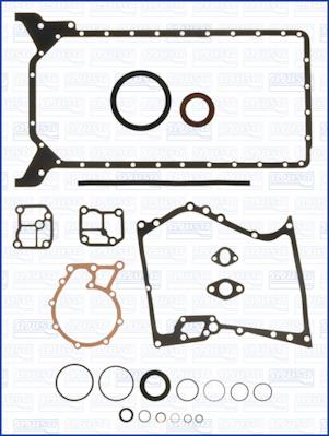 Complete engine gasket set Mercedes T1: 54039500 Ajusa Gasket Set, crank case