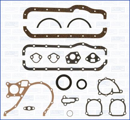 Complete engine gasket set Nissan Vanette: 54017900 Ajusa Gasket Set, crank case