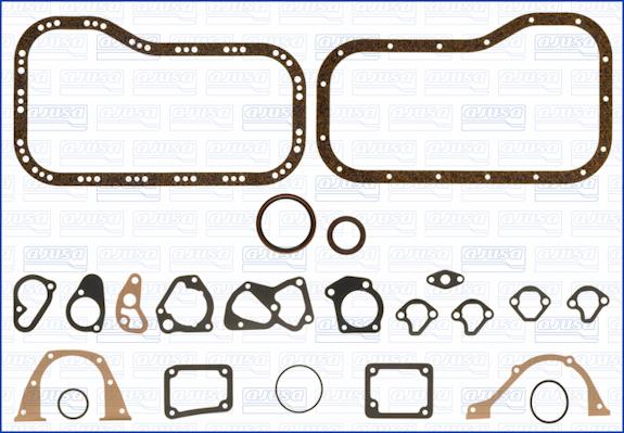 Gasket set complete Fiat Elba: 54016400 Ajusa Gasket Set, crank case