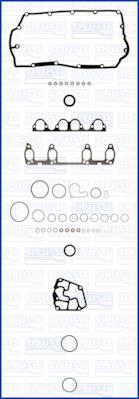 Full Gasket Set, engine Ajusa 51021700