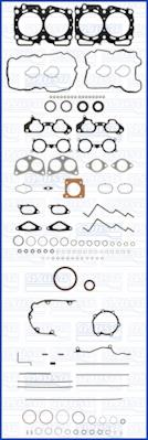 Full Gasket Set, engine Ajusa 50262100