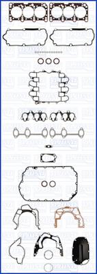 Full Gasket Set, engine Ajusa 50257700