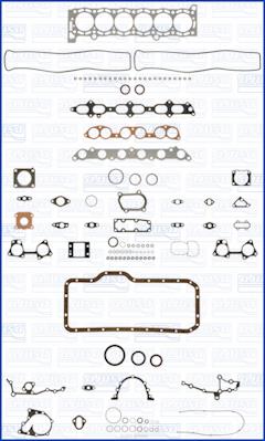 50127500 Ajusa Full Gasket Set, engine