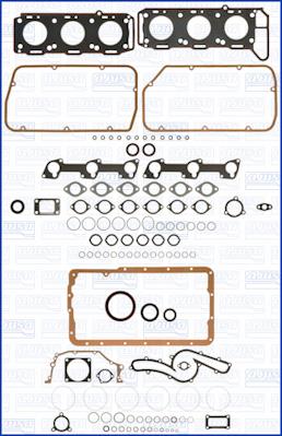 Full Gasket Set, engine Ajusa 50116300