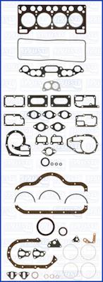 50022800 Ajusa Full Gasket Set, engine