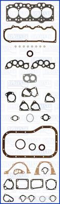 Full Gasket Set, engine Ajusa 50014500