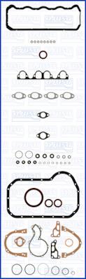 Gasket set complete Seat Inca: 51013100 Ajusa Full Gasket Set, engine