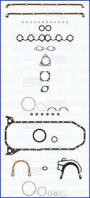 Engine gasket set Volvo 760: 51006000 Ajusa Full Gasket Set, engine