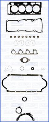 50230100 Ajusa Full Gasket Set, engine