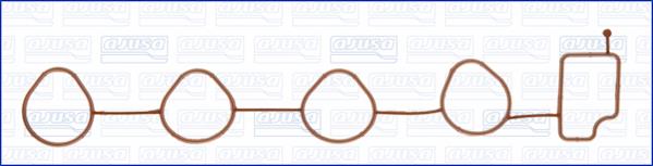 Engine intake manifold gasket Chevrolet: 13185000 Ajusa Intake manifold gasket