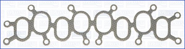 Air inlet manifold gasket Volvo 480 E: 13074900 Ajusa Gasket common intake and exhaust manifolds