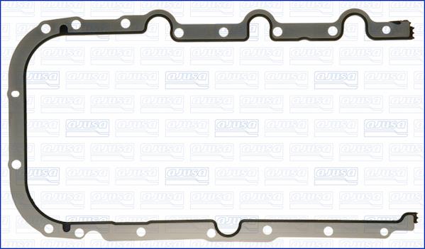 Oil sump gasket Dodge Intrepid: 14087400 Ajusa Gasket oil pan