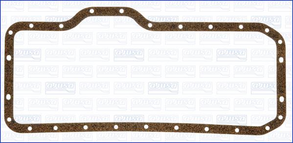 Pan gasket Toyota: 14040300 Ajusa Gasket oil pan