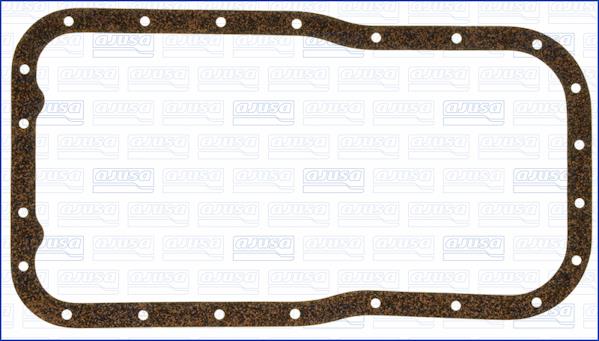 Oil sump gasket Nissan Pickup: 14032900 Ajusa Gasket oil pan