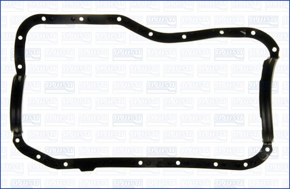 Pan gasket Renault 19: 14027700 Ajusa Gasket oil pan