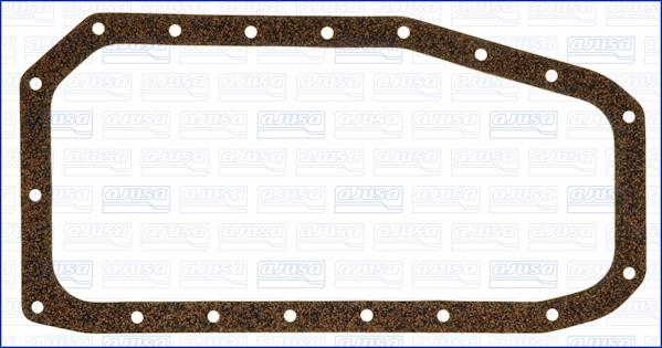 Oil pan seal Fiat: 14026500 Ajusa Gasket oil pan