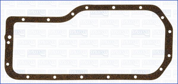 Oil pan seal Fiat Talento: 14026000 Ajusa Gasket oil pan