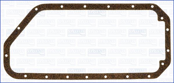 Pan gasket Skoda: 14024800 Ajusa Gasket oil pan