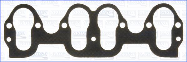 Engine intake manifold gasket Audi 80: 13121700 Ajusa Intake manifold gasket