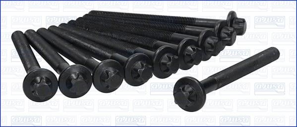 Cylinder head screws Renault Fluence: 81031600 Ajusa Cylinder Head Bolts Kit