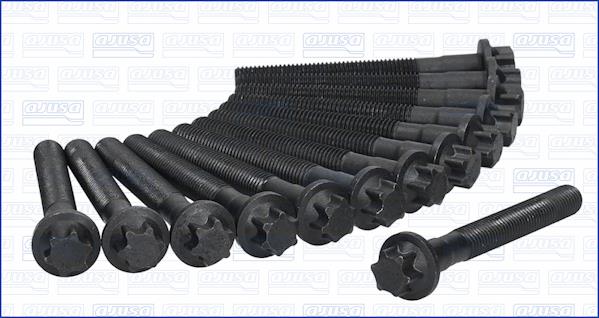 Cylinder head screws Mercedes E-Class: 81028300 Ajusa Cylinder Head Bolts Kit