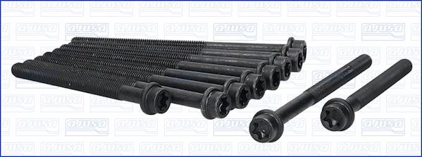 Cylinder head screws Mazda: 81025100 Ajusa Cylinder Head Bolts Kit