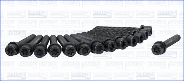 Cylinder head screws Vauxhall: 81020200 Ajusa Cylinder Head Bolts Kit
