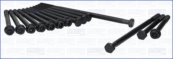 Cylinder head bolt set Renault 21: 81019600 Ajusa Cylinder Head Bolts Kit