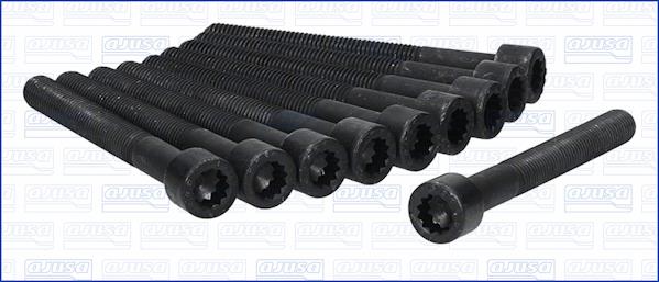 Cylinder head screws Volkswagen Scirocco: 81018800 Ajusa Cylinder Head Bolts Kit
