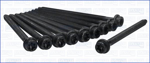Cylinder head bolt set Ford Focus: 81017400 Ajusa Cylinder Head Bolts Kit
