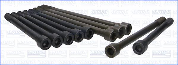 Cylinder head screws Nissan: 81016800 Ajusa Cylinder Head Bolts Kit