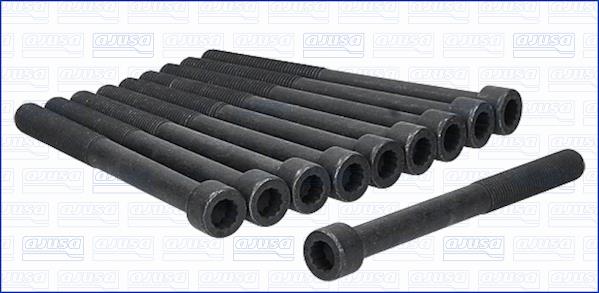 Cylinder head bolt kit Opel Rekord E: 81013800 Ajusa Cylinder Head Bolts Kit