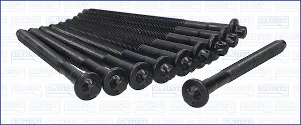 Cylinder head screws Citroen BX: 81008000 Ajusa Cylinder Head Bolts Kit