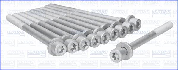 Cylinder head bolt set Opel Ascona C: 81003700 Ajusa Cylinder Head Bolts Kit