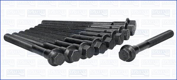 Cylinder head bolt set Mazda 121: 81001600 Ajusa Cylinder Head Bolts Kit