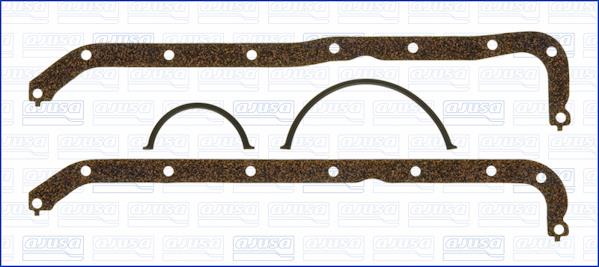 Oil sump gasket Mazda 121: 59008500 Ajusa Gasket oil pan