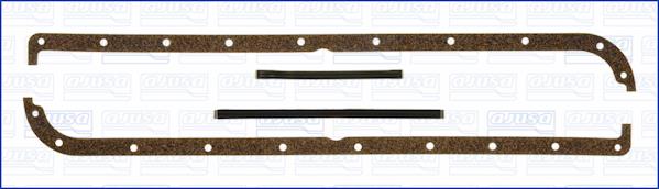 Pan gasket Vauxhall: 59004800 Ajusa Gasket oil pan