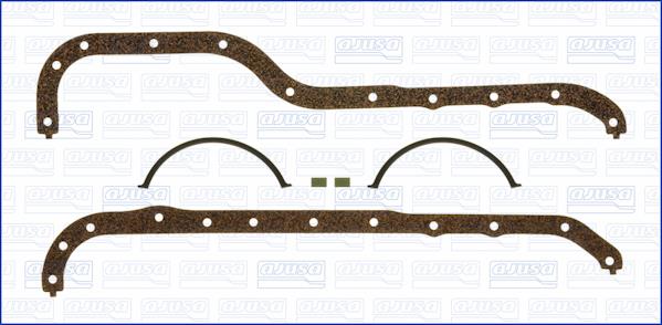 Pan gasket Ford Capri: 59003000 Ajusa Gasket oil pan