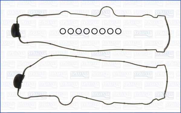 Rocker cover seal Saab: 56047400 Ajusa Valve cover gasket set